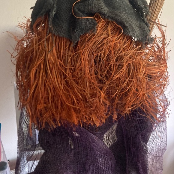 Vintage/Primitive witch tree topper 1980’s 23 inches tall - Picture 11 of 13